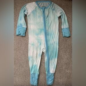 Blue Tie-Dye Little Sleepies